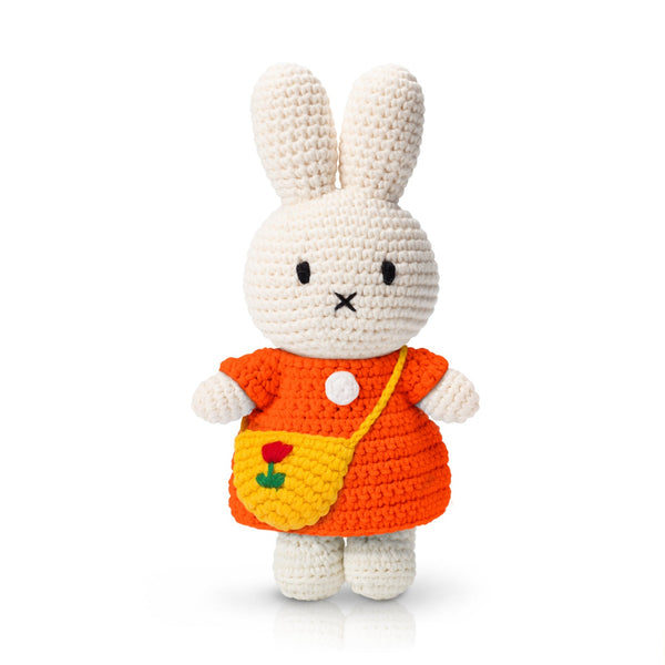 Just Dutch Miffy Handmade Crochet In Her Orange Dress