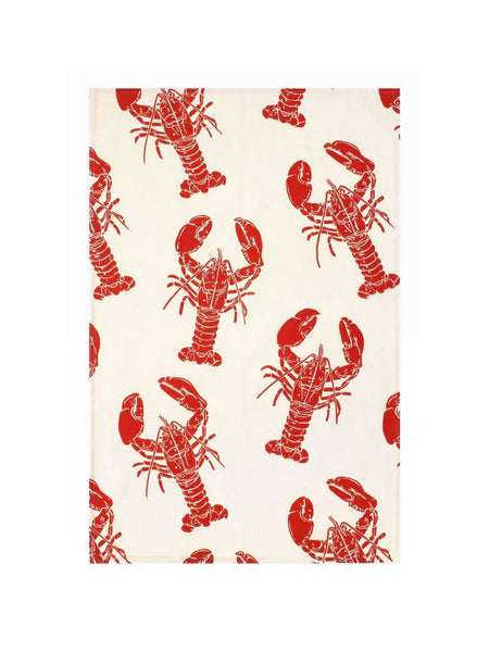 Ulster Weavers Lobster Red Cotton Tea Towel