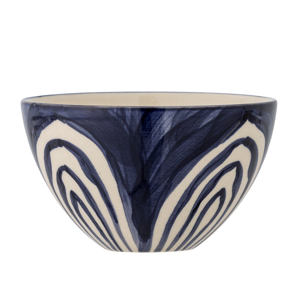 Lillian Daph Shama Blue Hand Painted Bowl