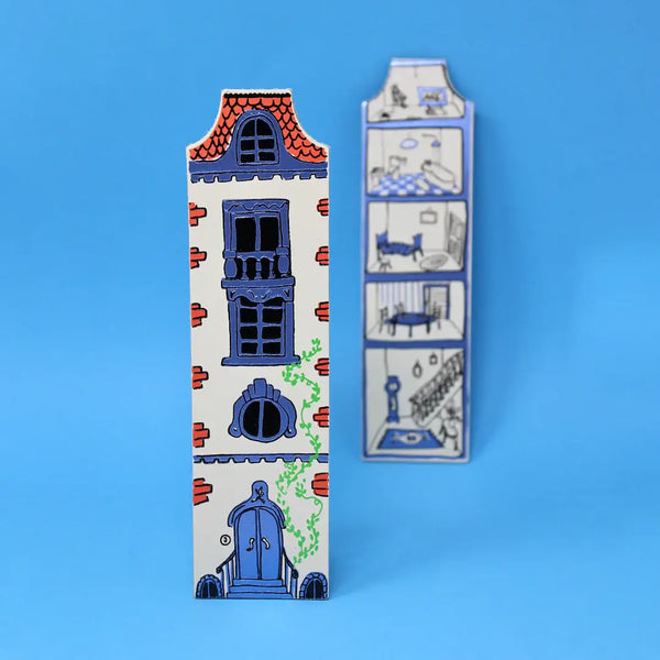 Ark Colour Design Dolls House Leather Bookmark