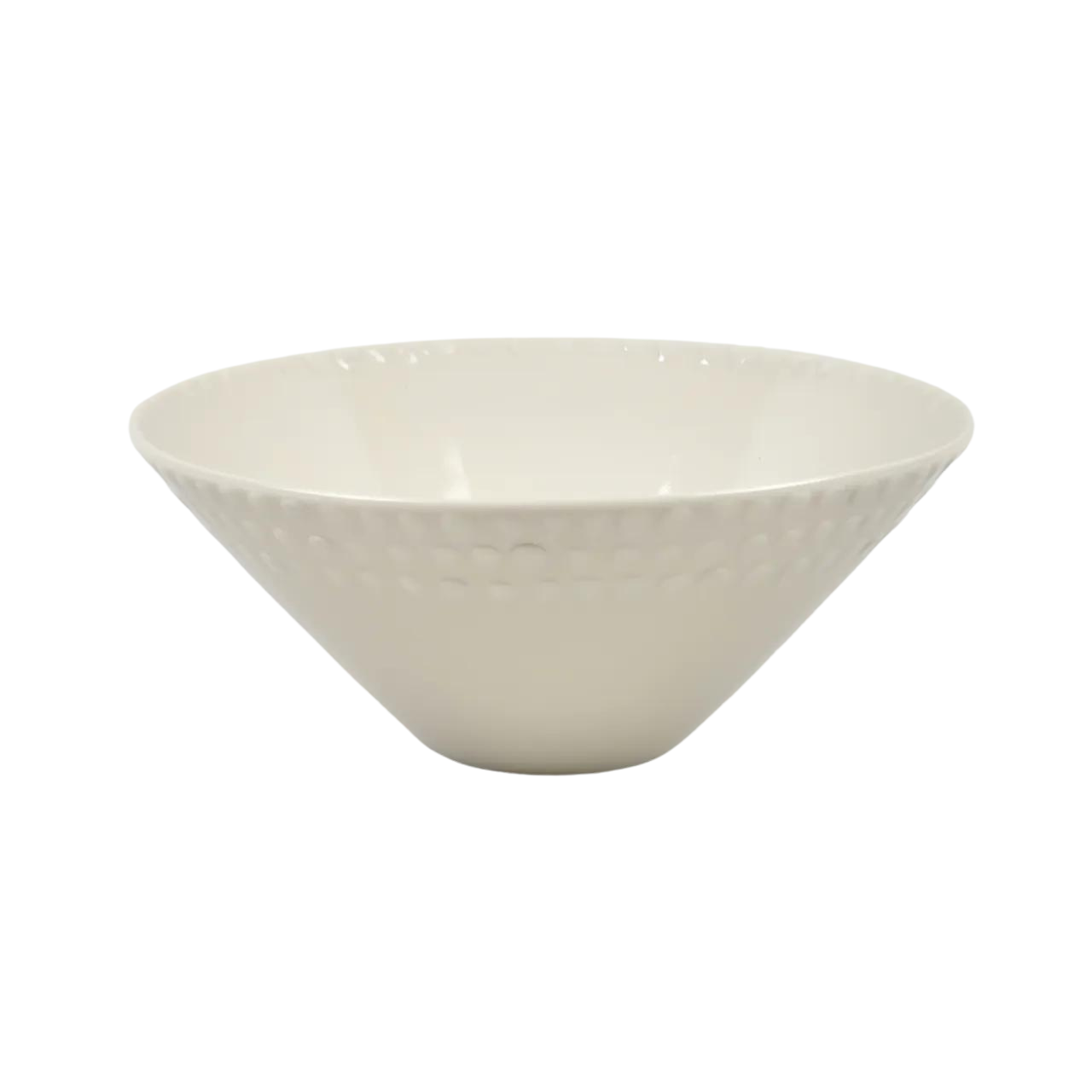 Nkuku Ela Serving Bowl - Cream