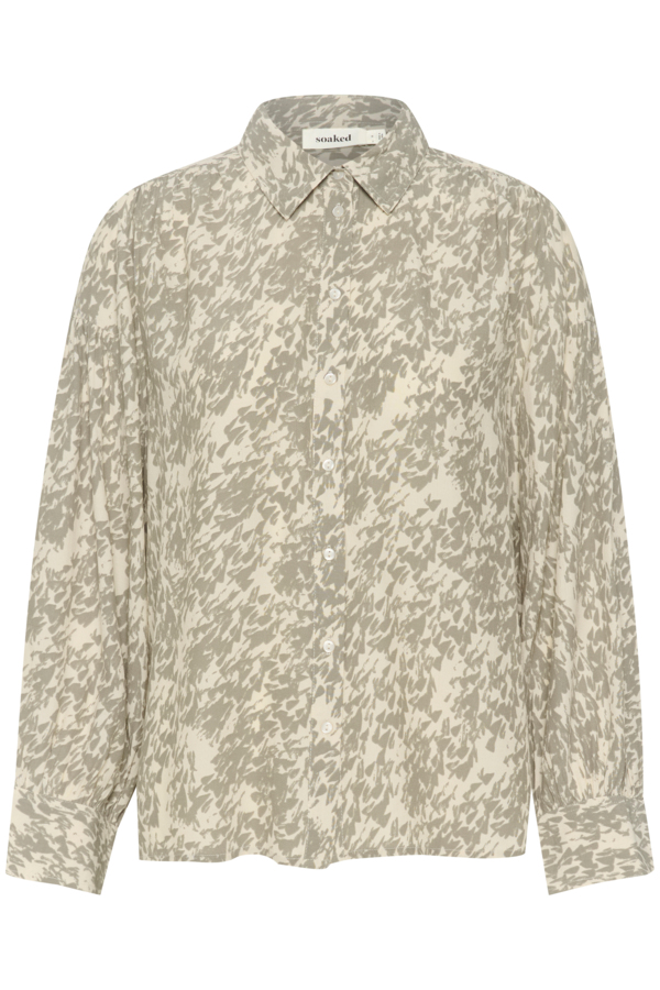 Soaked in Luxury  Shadow Drop Print Sylvia Shirt