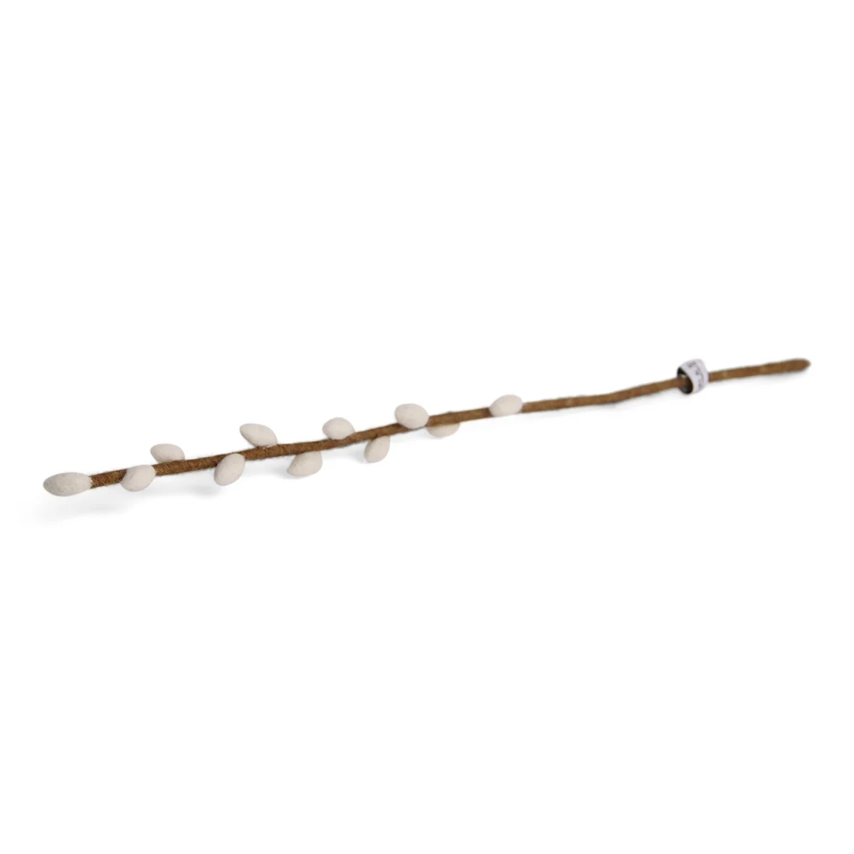 Gry and Sif Felt Willow Branch - White