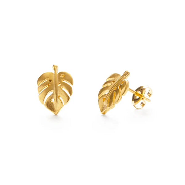 Amano Studio Monstera Stud Earrings