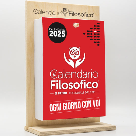 Intempo Calendario Filosofico Formato A4 C/supporto In Legno