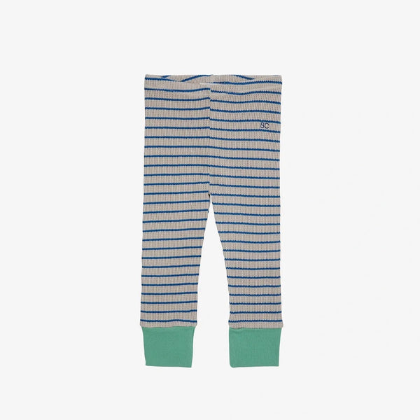 Bobo Choses Baby Stripes Waffle Leggings