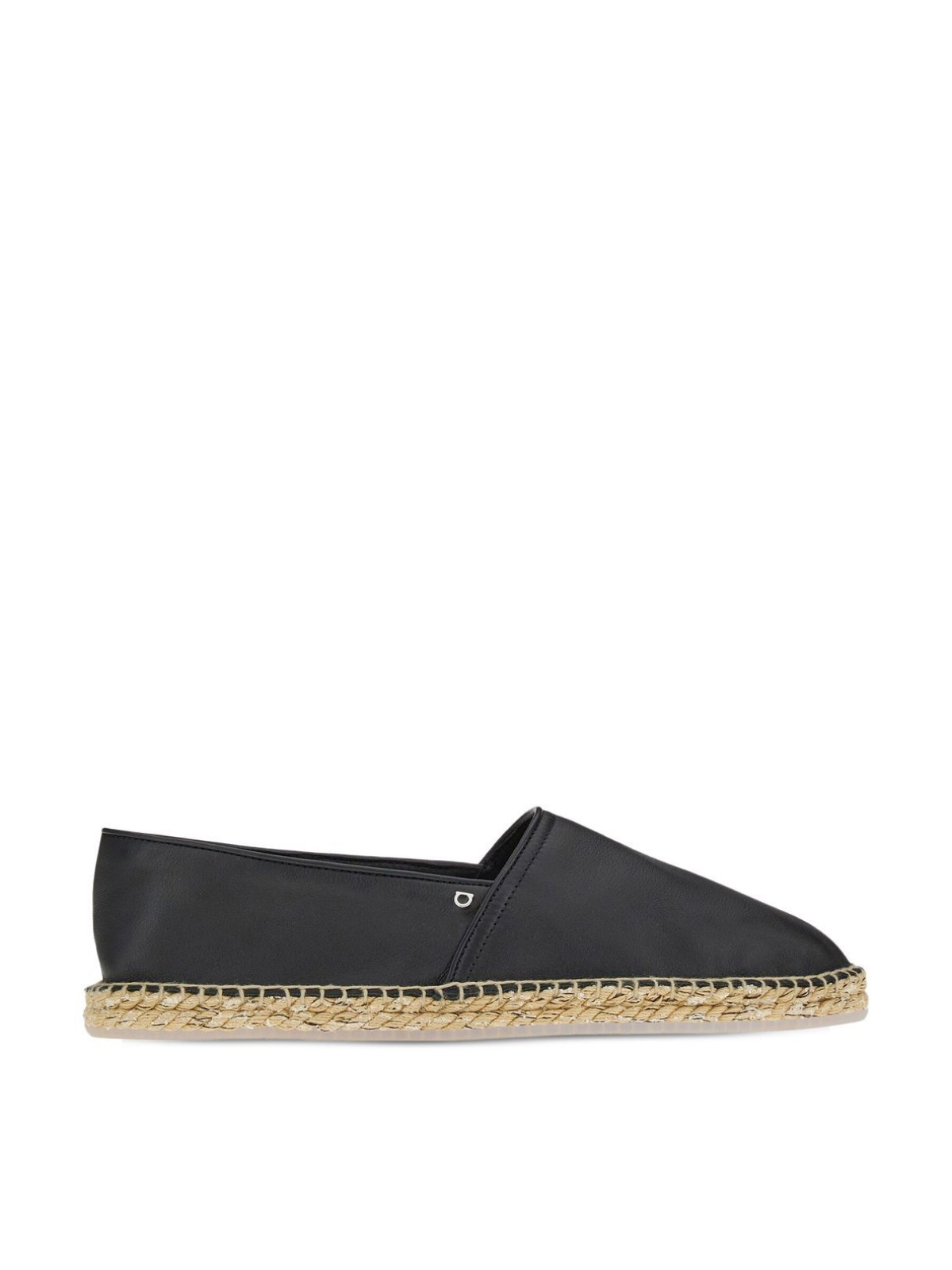 Ferragamo Size 42 Black Lamar Gancini Logo Espadrilles