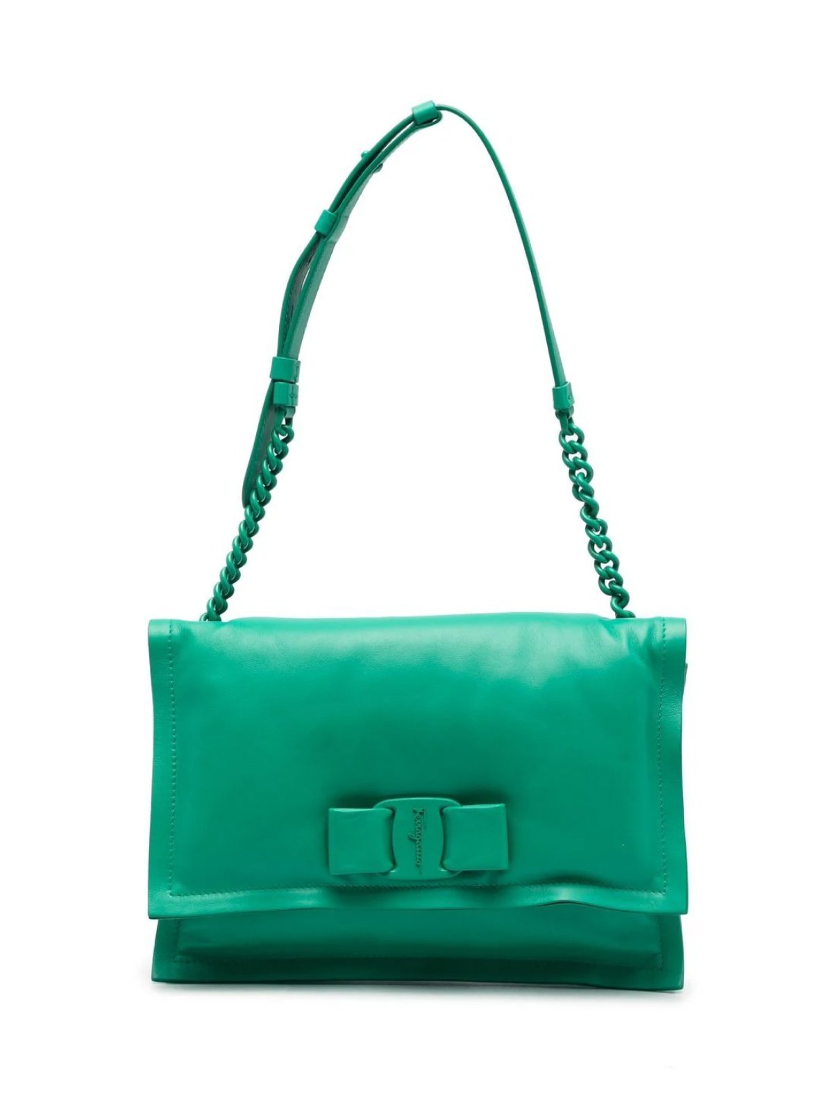 Ferragamo Emerald Viva Shoulder Bag