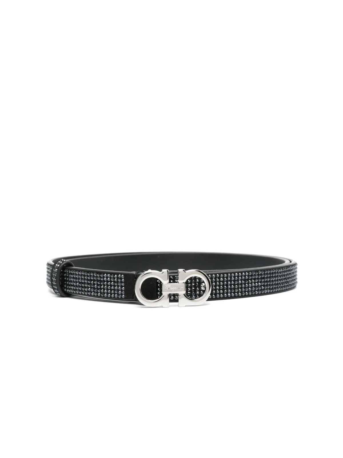 Ferragamo Gancini Logo Embellished Belt