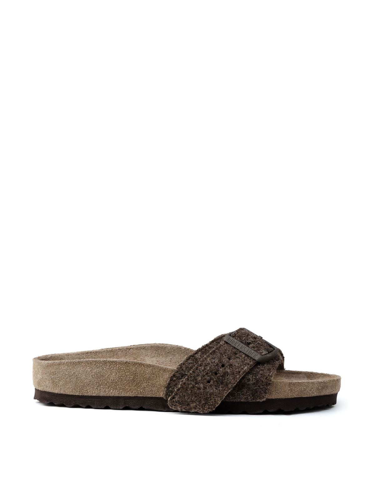 Birkenstock Army Felt Brown Rick Owens Madrid Extro Sandals