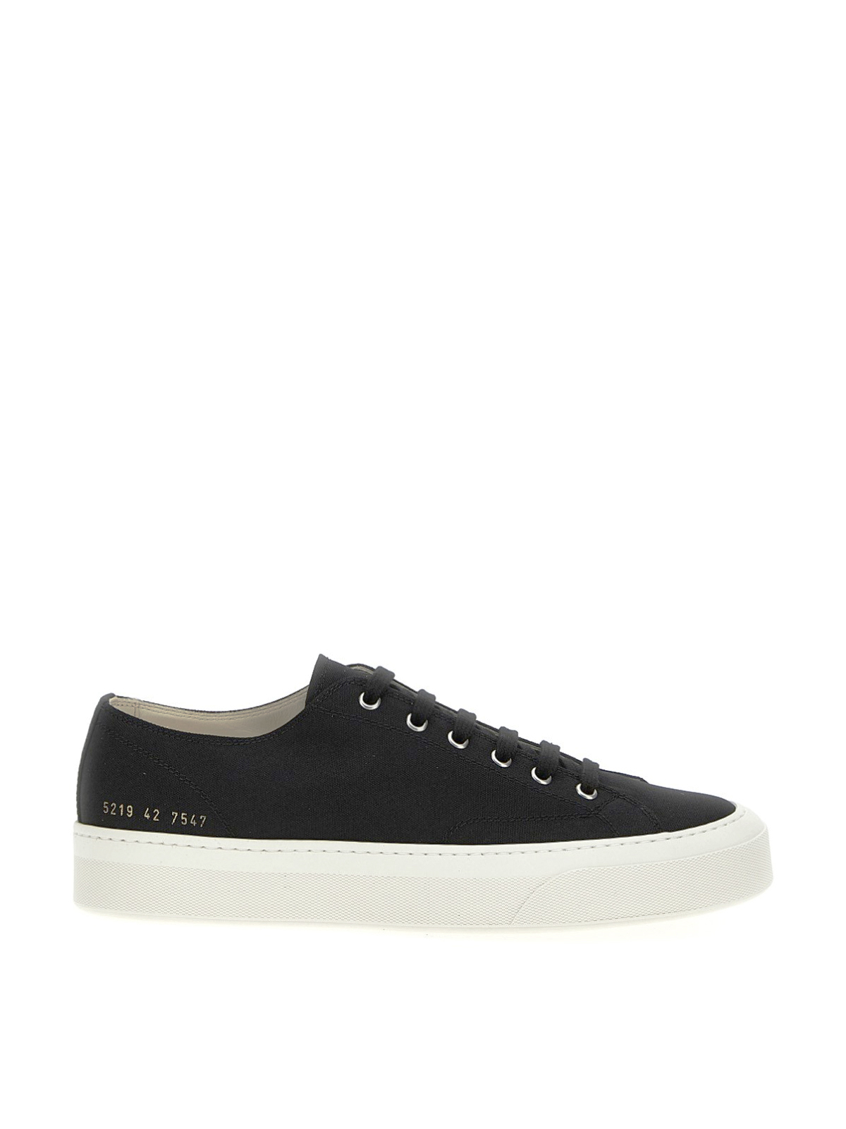 Common Projects Black Tournament Low Classic Sneakers