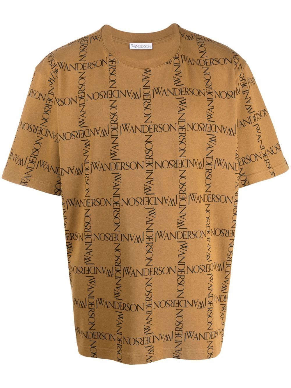 JW Anderson All Over Logo Oversize T Shirt