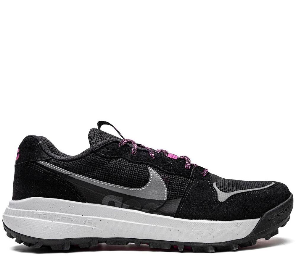 Nike Black and Cool Grey ACG Lowcate Sneakers