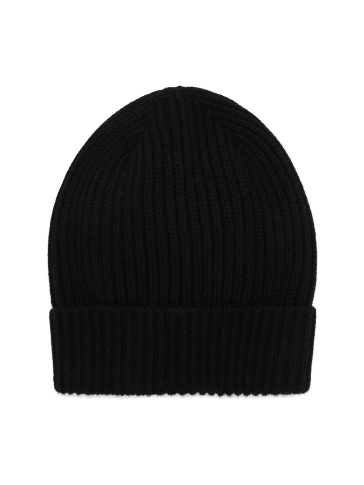 Dolce & Gabbana Ribbed Wool Cashmere Beanie