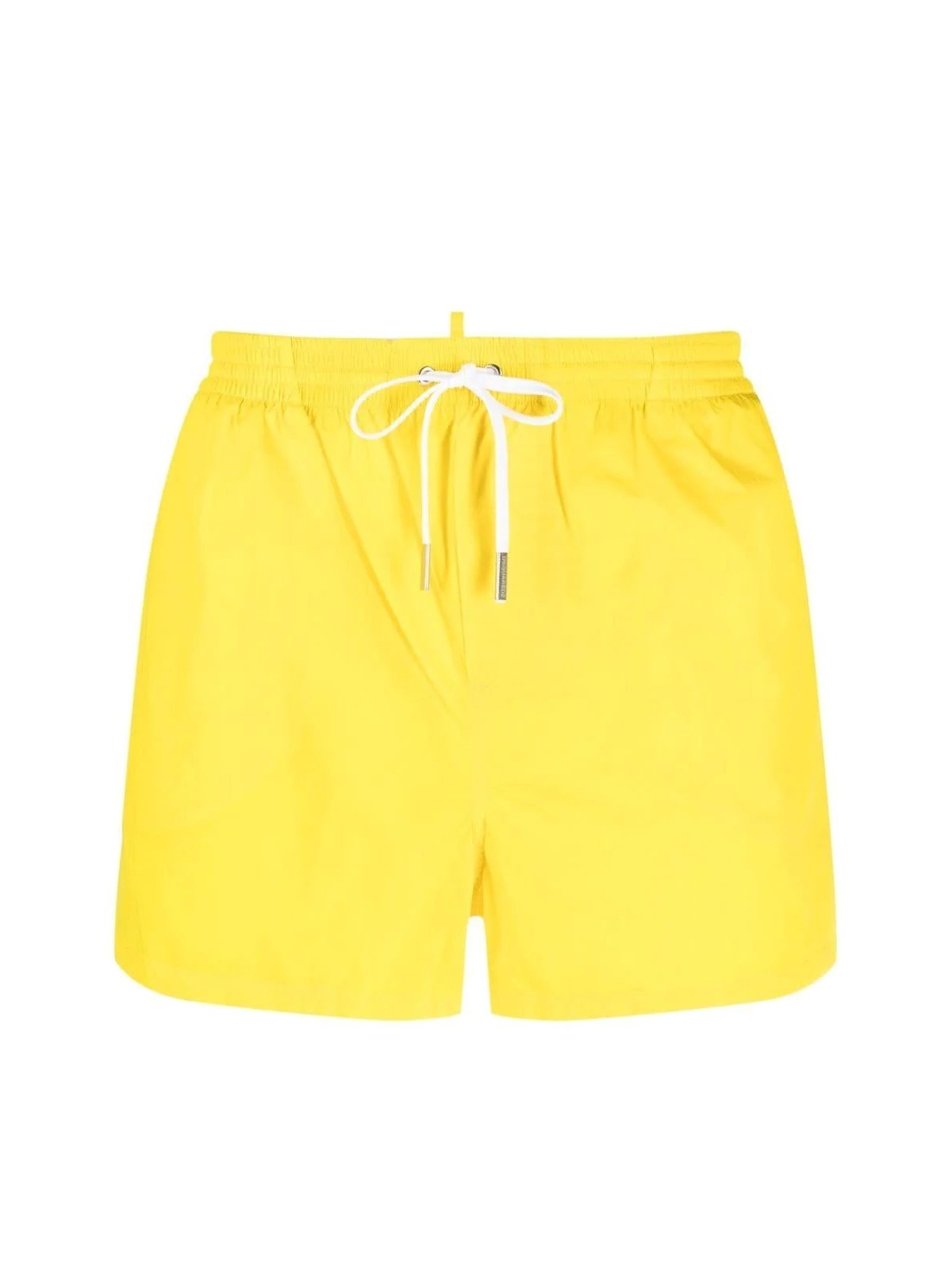 Dsquared2 Yellow Icon Logo Swim Shorts