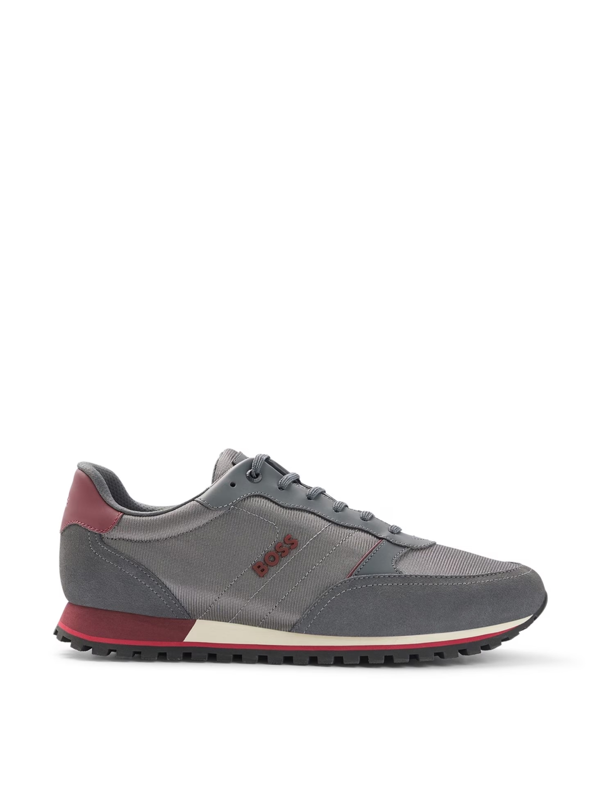 Hugo Boss Open Grey Parkour L Runner Sneakers