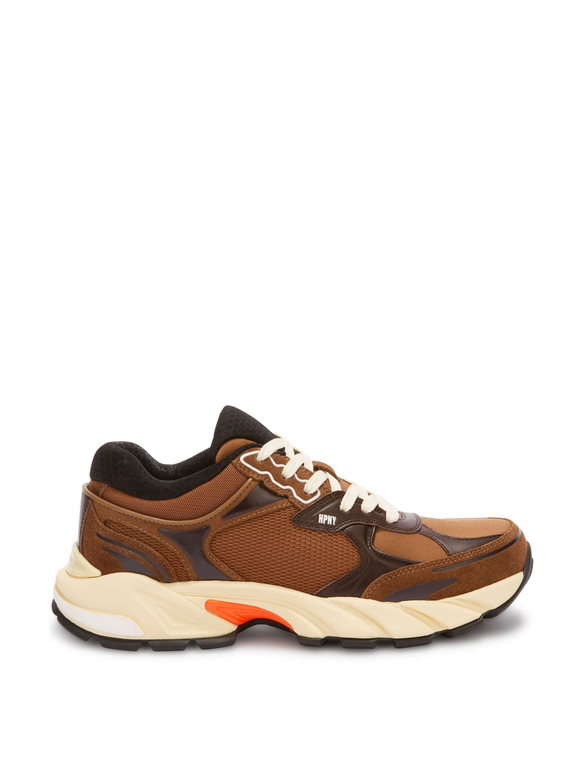 Heron Preston Brown Block Stepper Sneakers