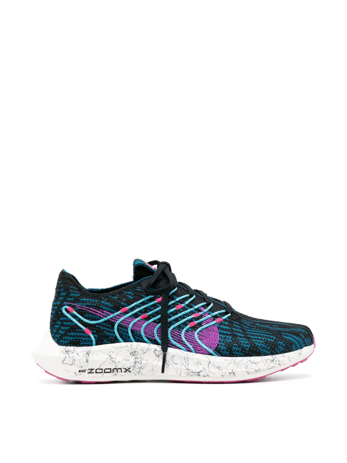 Nike Black and Fuchsia Dream Pegasus Turbo Next Nature Sneakers