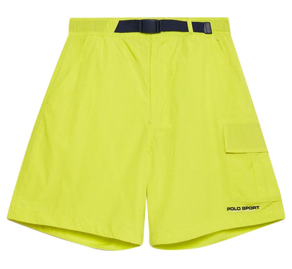 Polo Ralph Lauren Green Polo Sport Utility Shorts