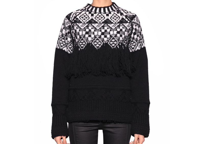 Marcelo Burlon Black Chachai Sweater