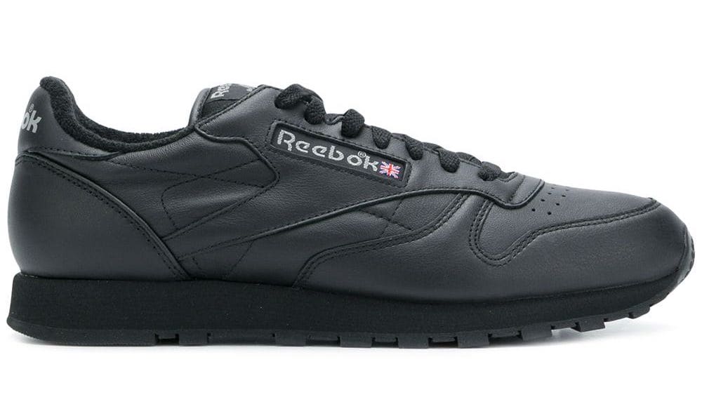 Reebok  Black Classic Leather Archive Sneakers