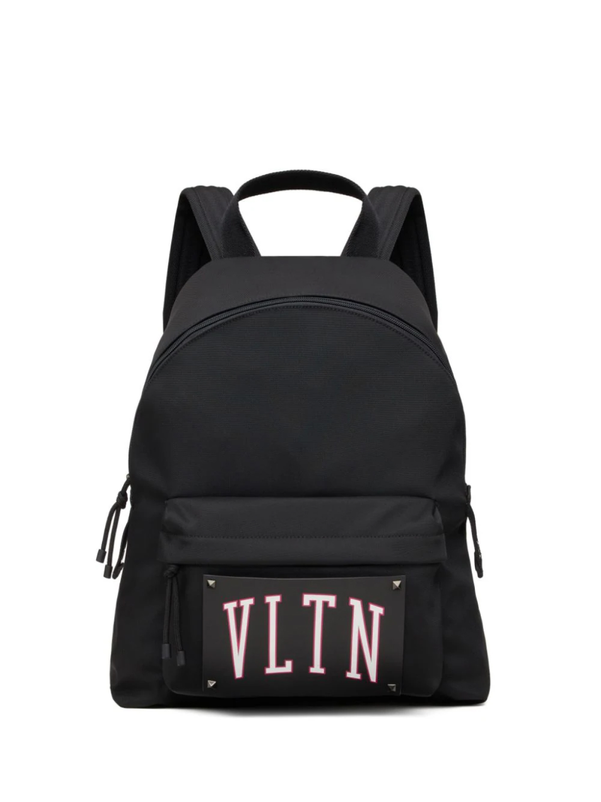 VALENTINO GARAVANI Black Vltn College Logo Backpack