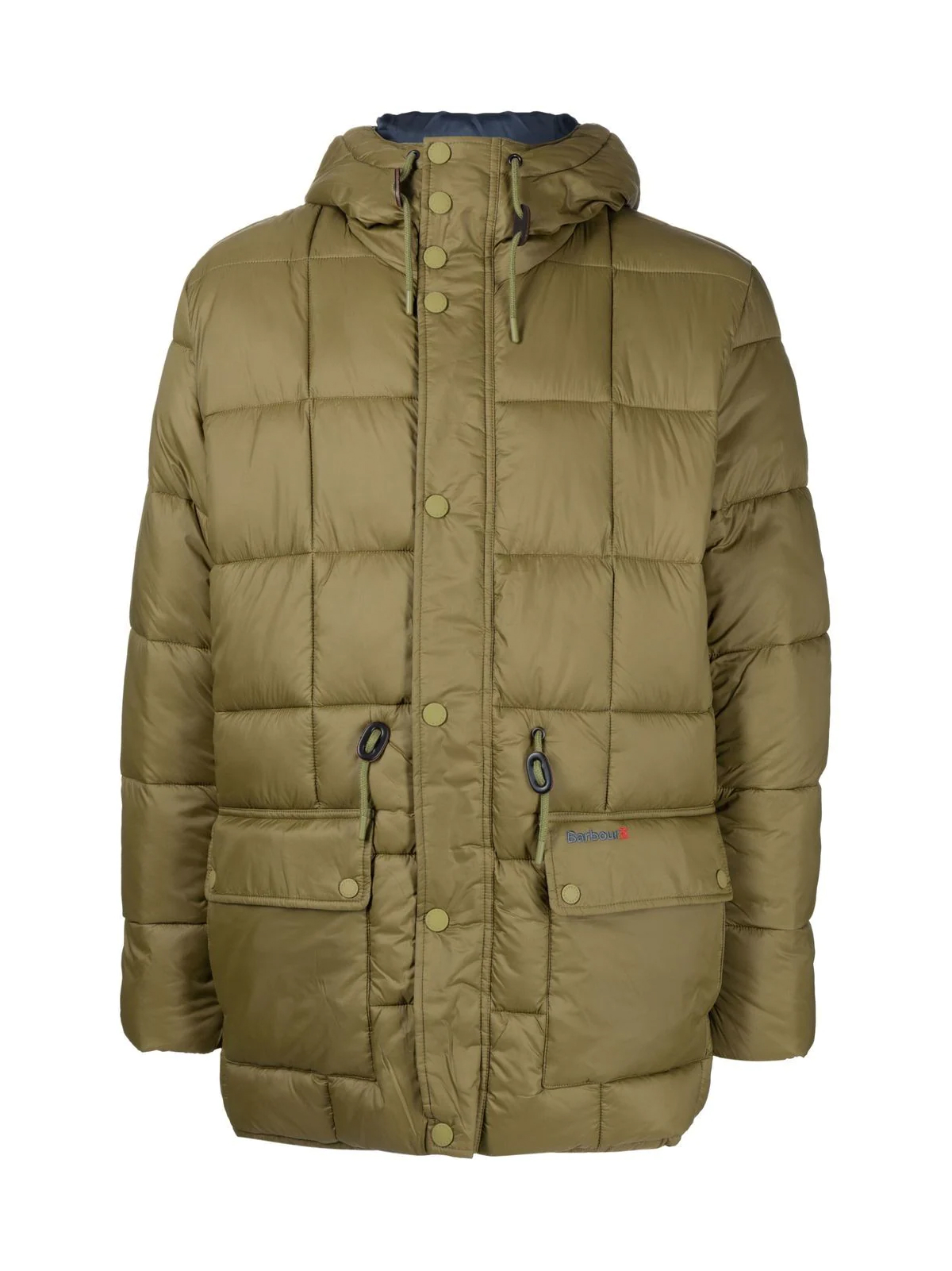 Barbour Green Fell Baffle Quilted Jacket