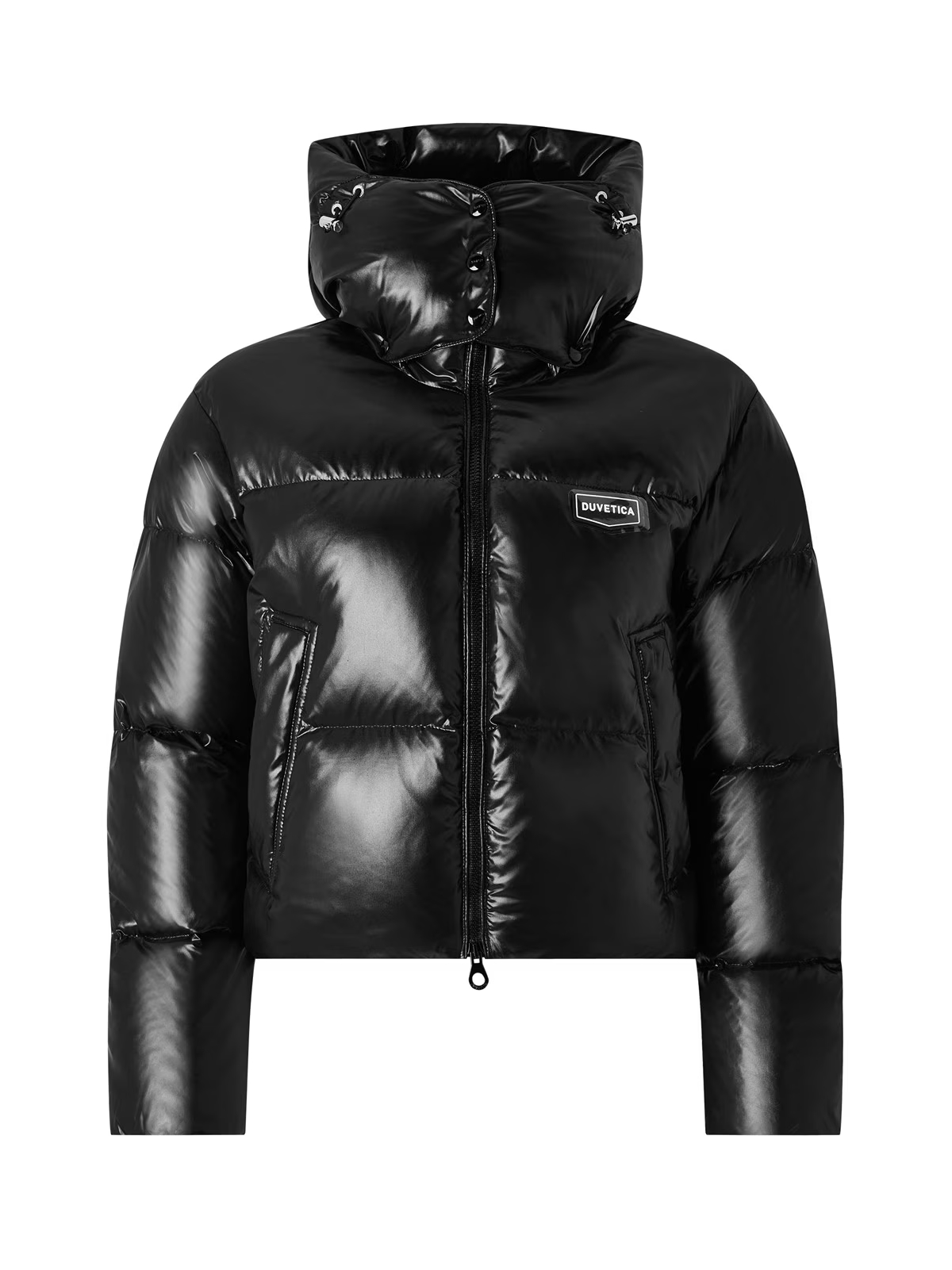 Duvetica Black Diadema Puffer Down Jacket