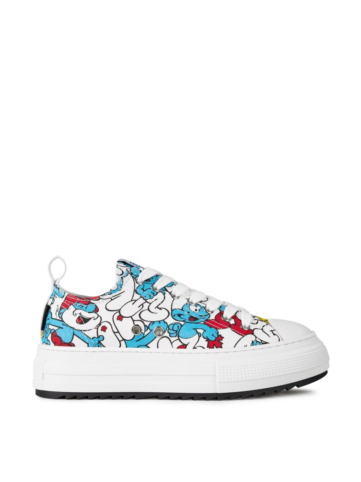 Dsquared2 Multicolor Smurfs Low Top Sneakers