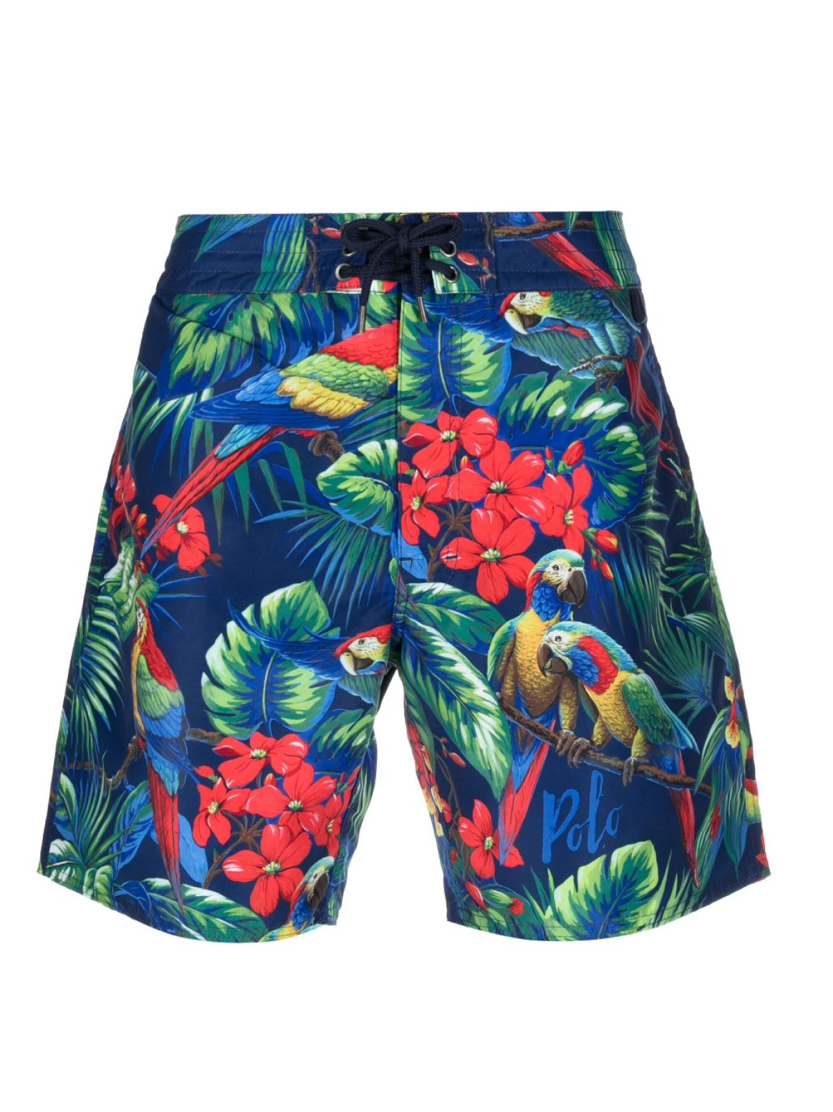 Polo Ralph Lauren Palm Island Parrot Print Swim Shorts