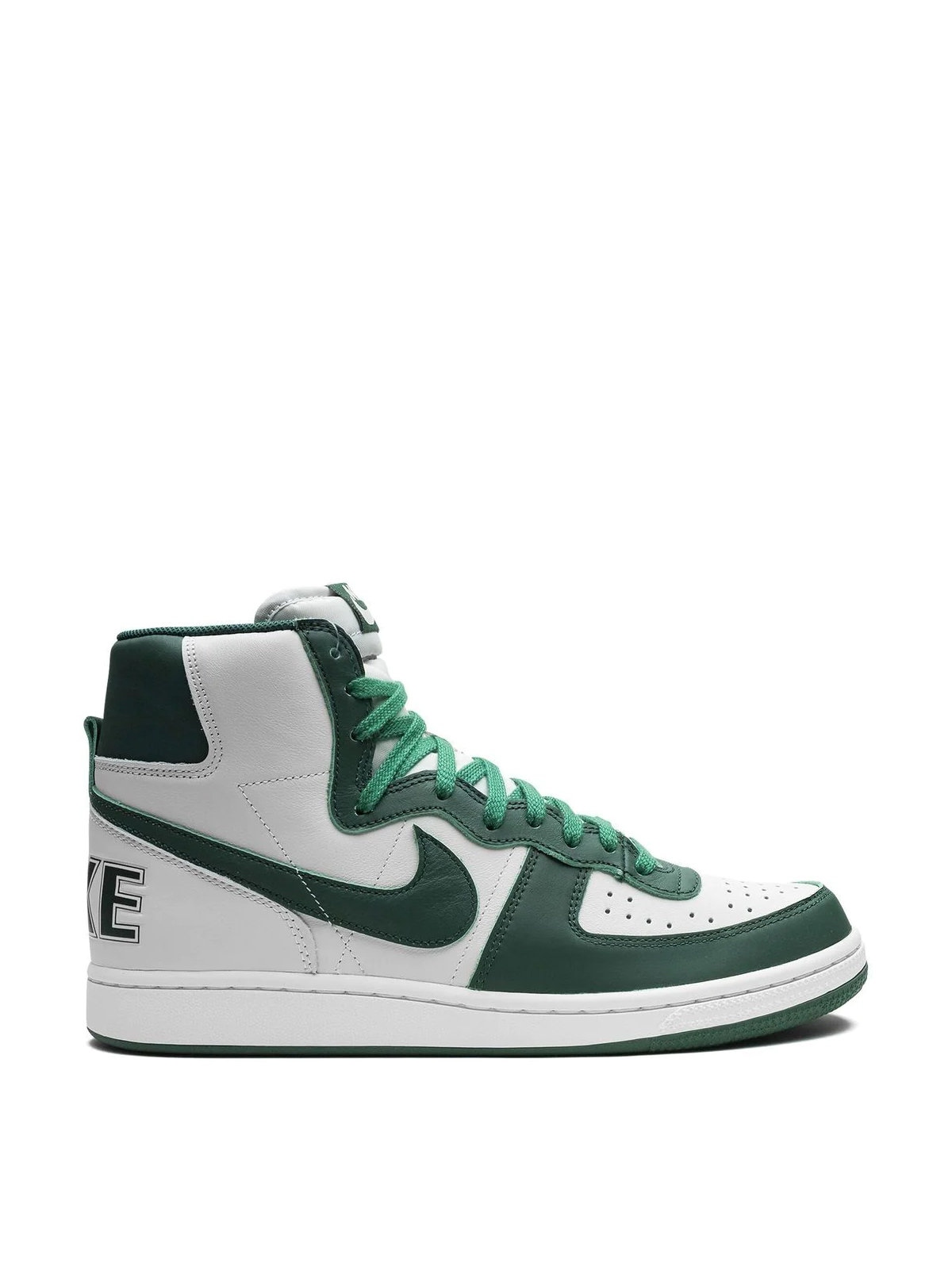 Nike Swan and Noble Green Sail Terminator High Sneakers