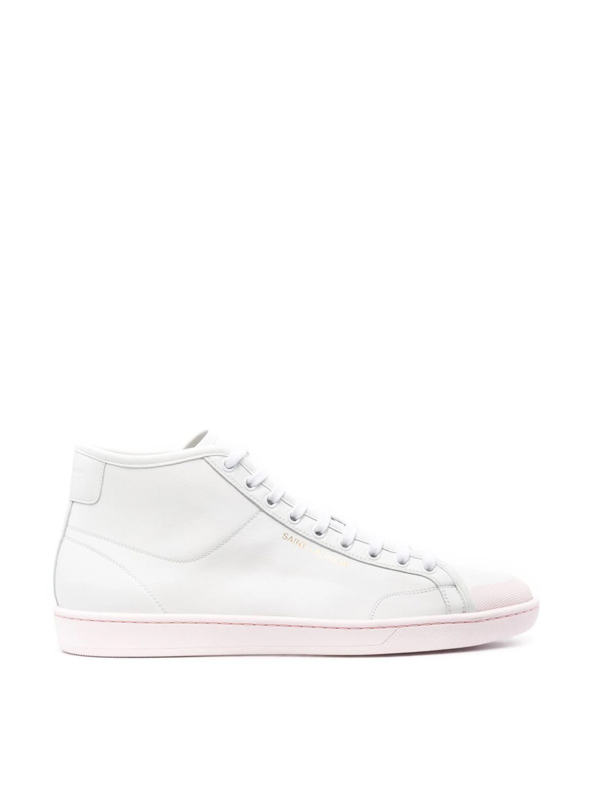 Saint Laurent Sl 39 Logo Mid Top Sneakers