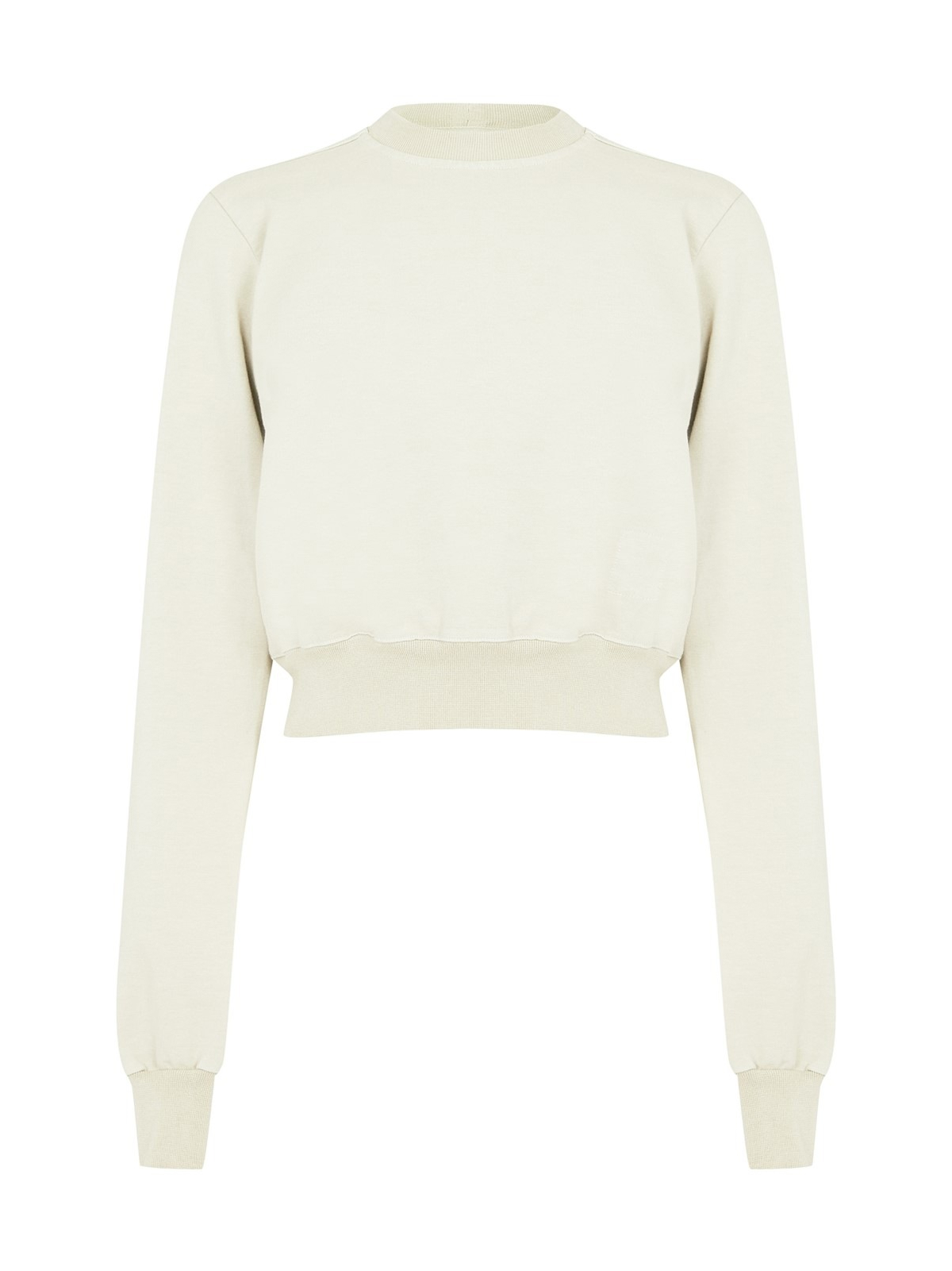 Rick Owens  Pearl Cropped Sweatshirt