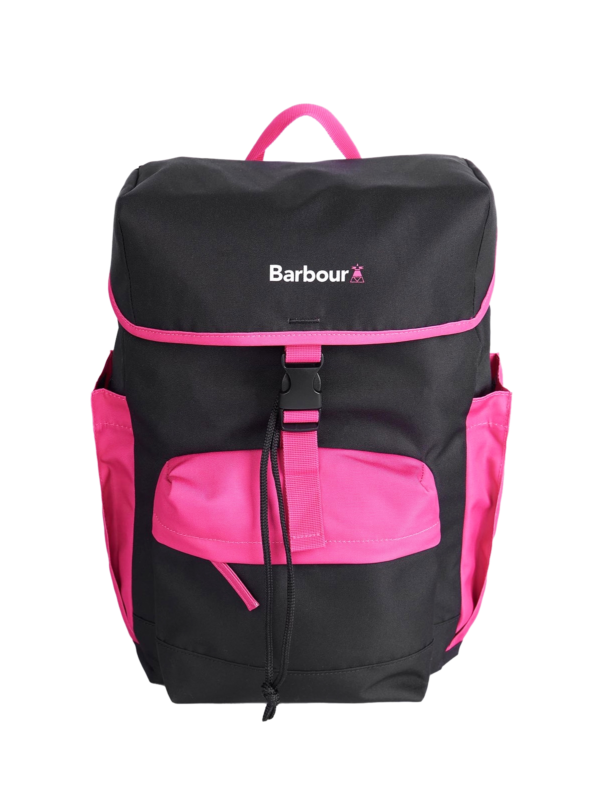 Barbour Black and Pink Kesgrave Hiker Backpack