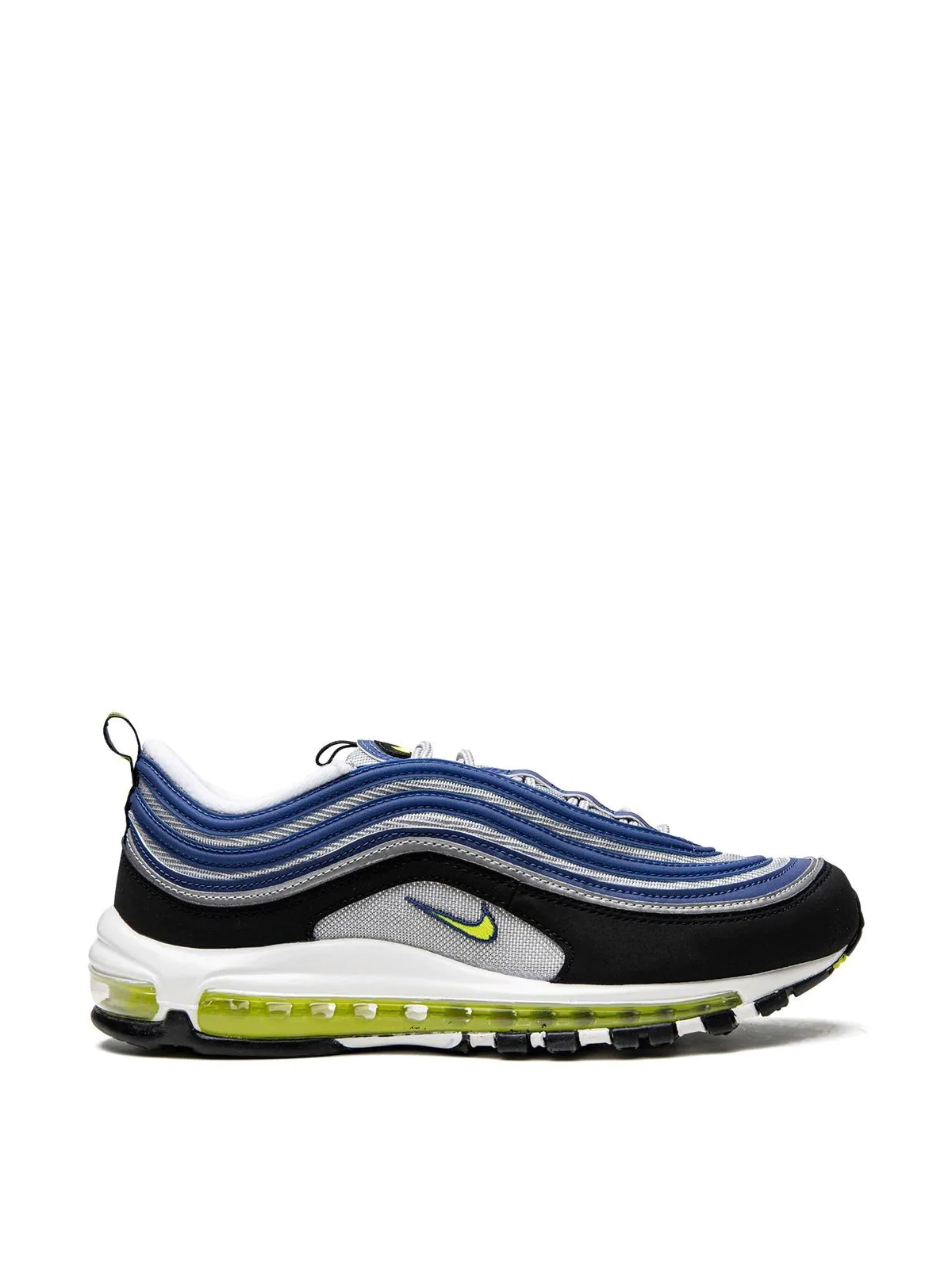 Nike Atlantic Blue and Voltage Yellow Air Max 97 OG Sneakers