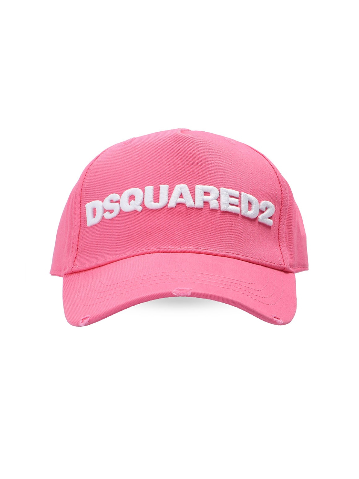 Dsquared2 Pink Embroidered Logo Baseball Cap