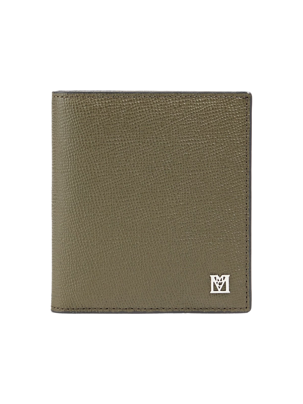 MCM Green Logo Bifold Wallet