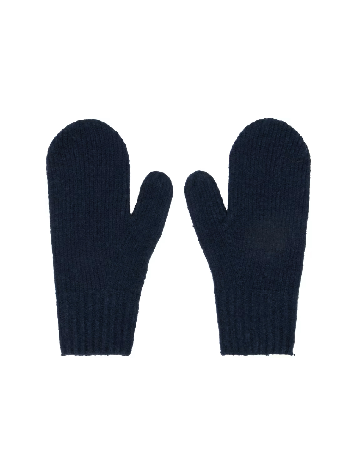 Acne Studios Navy Kivona Knitted Mittens Gloves