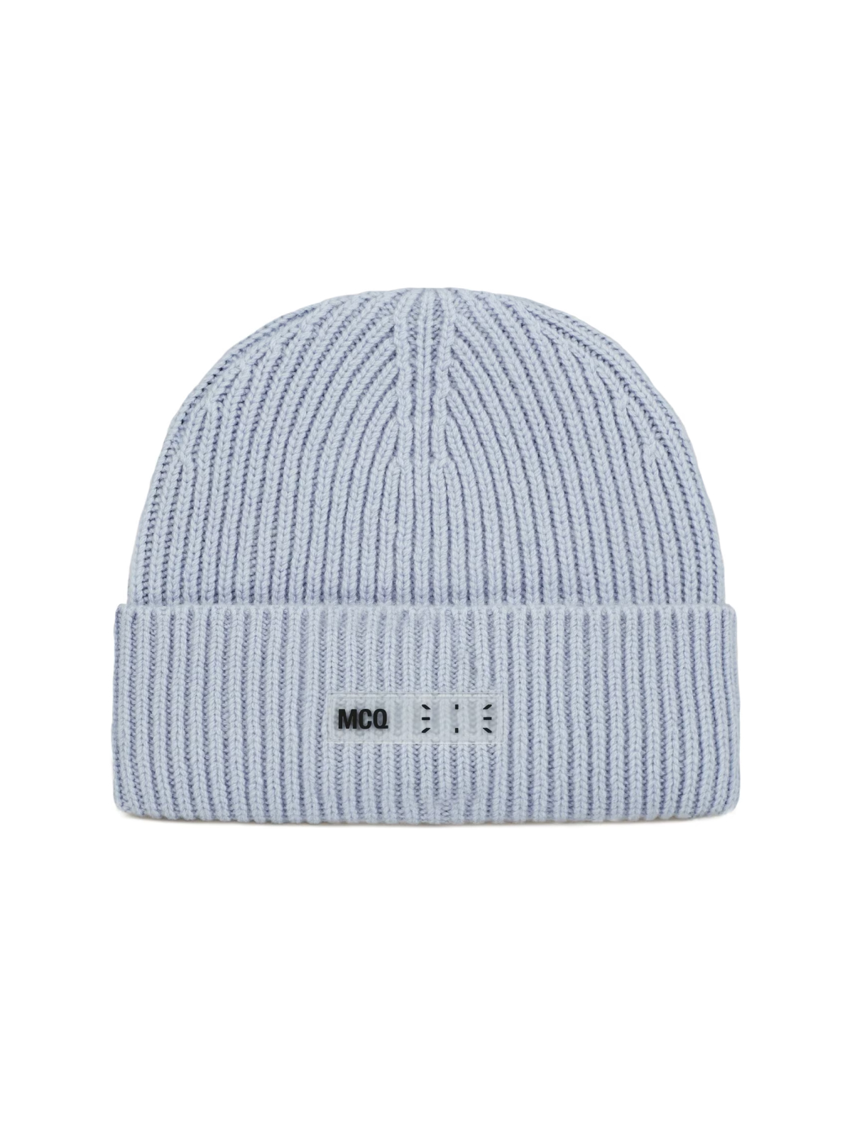 MCQ Purple Ic0 Logo Wool Beanie