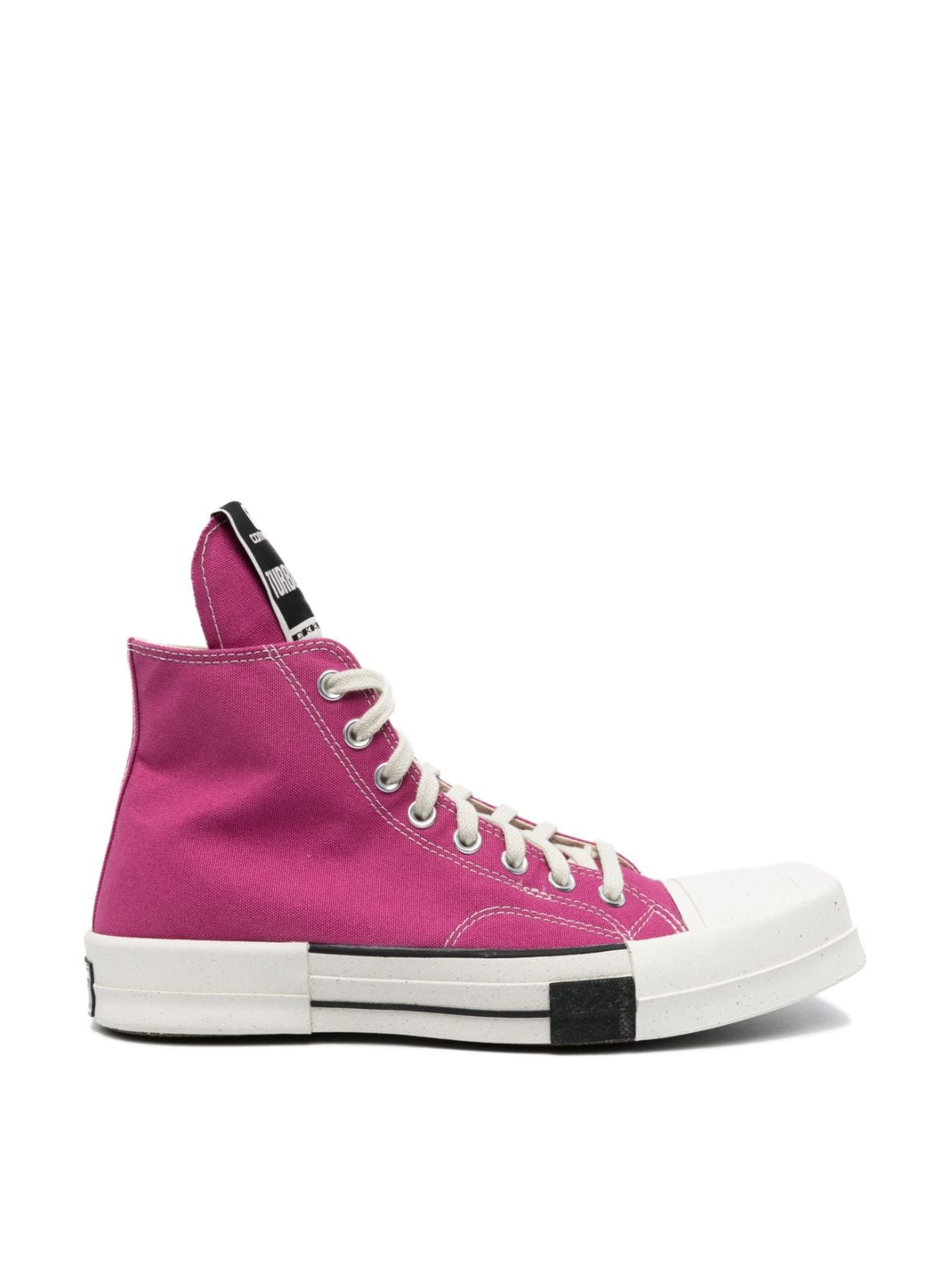 Rick Owens  Hot Pink Converse Turbodrk Hi Sneakers