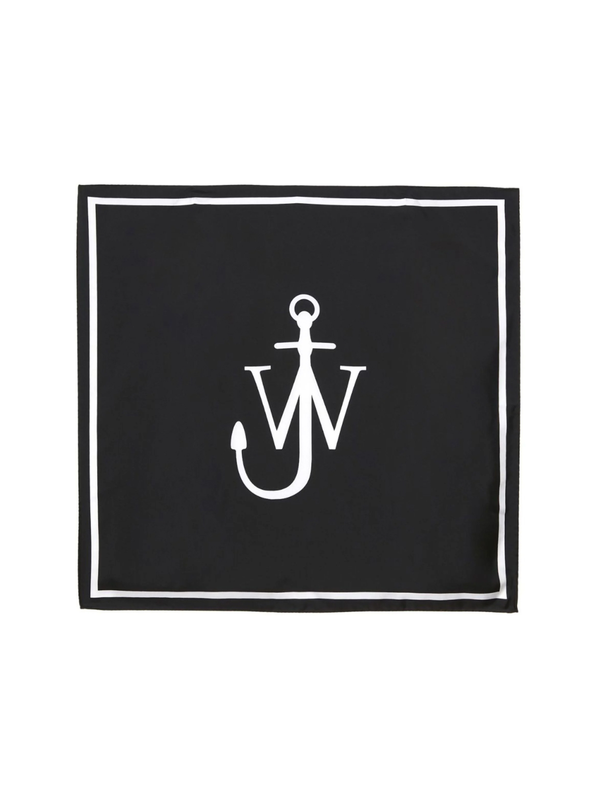 JW Anderson Anchor Logo Silk Scarf