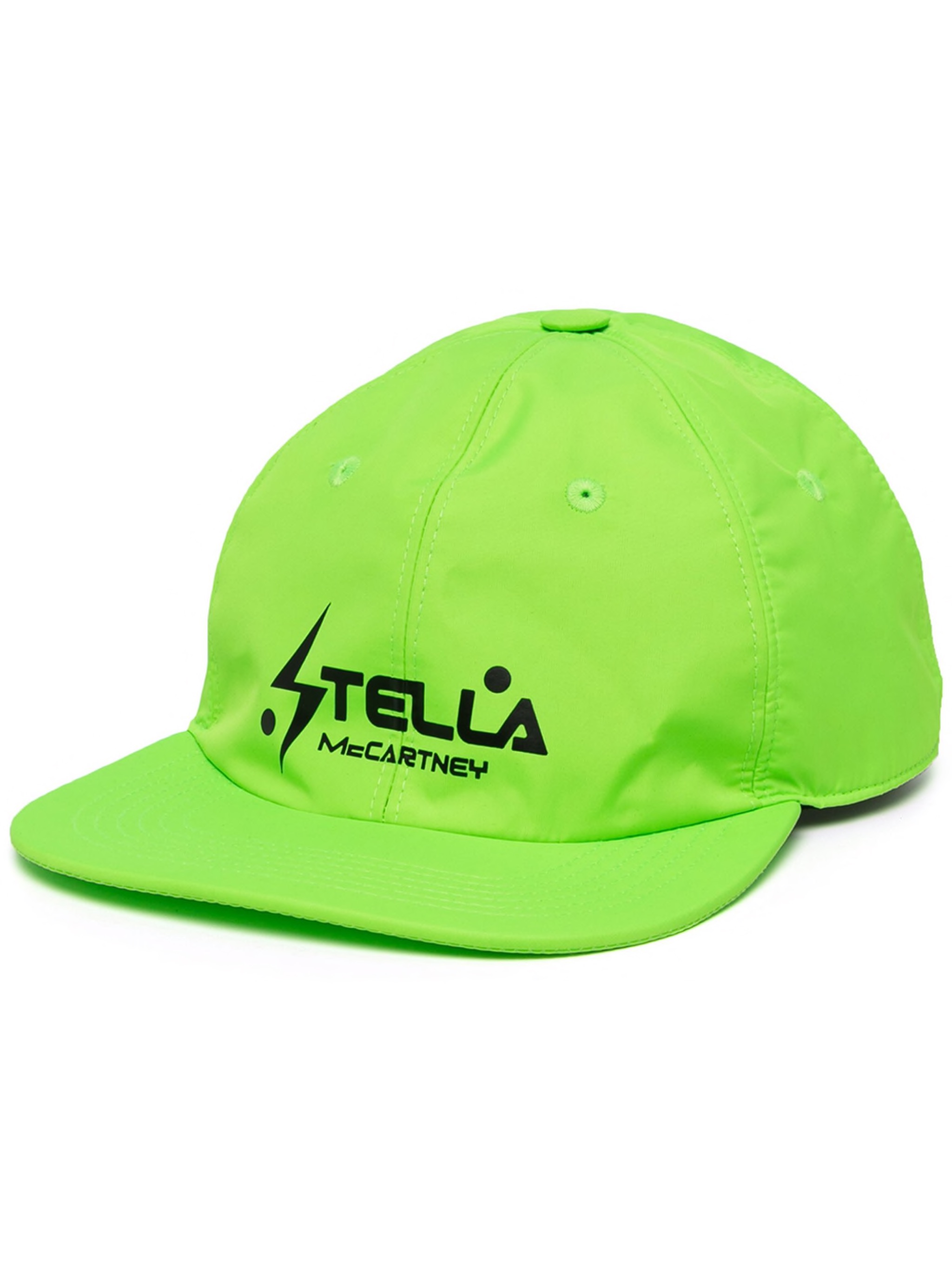 Stella McCartney Green Logo Baseball Cap