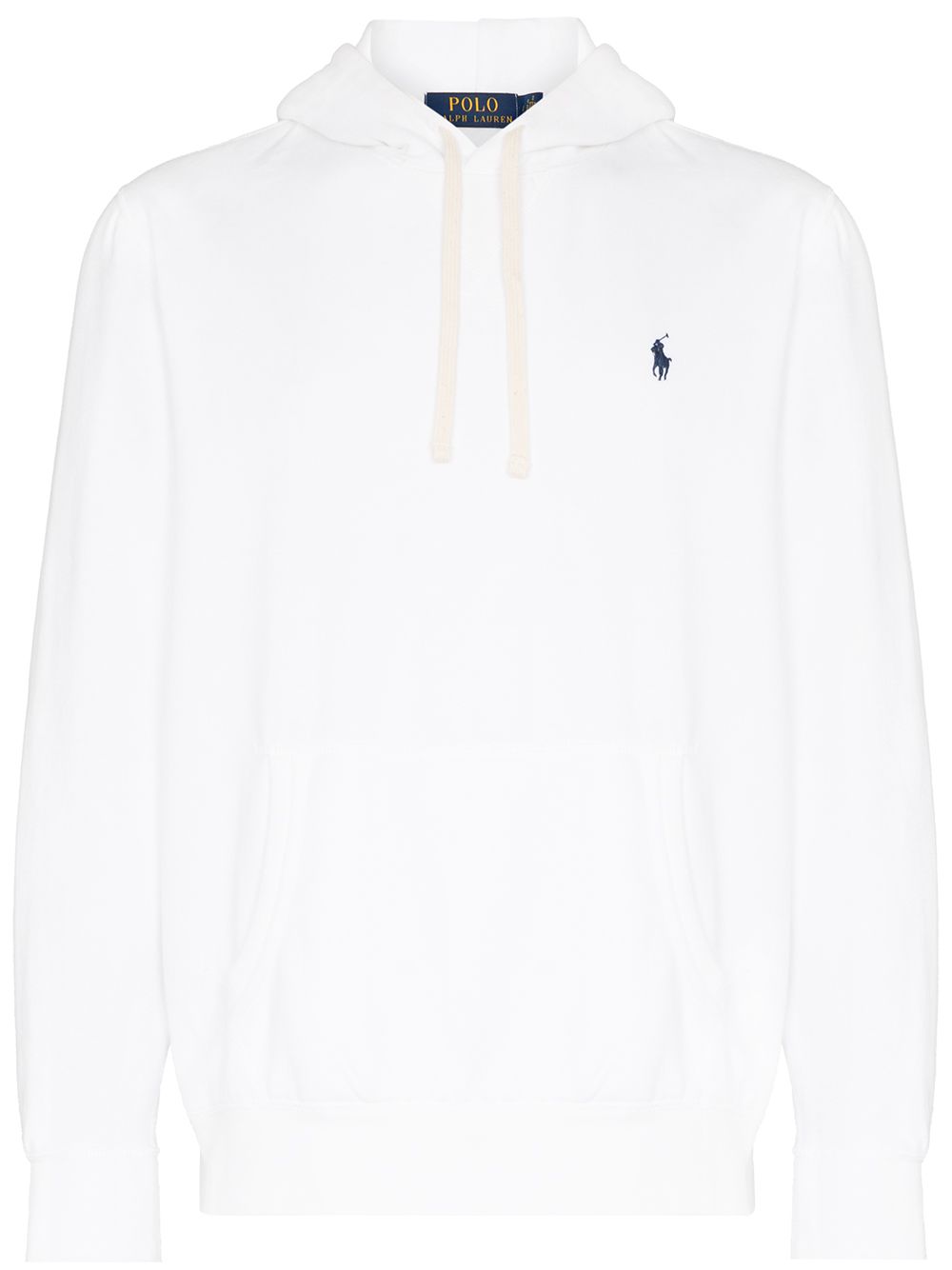 Polo Ralph Lauren White Pony Logo Hoodie