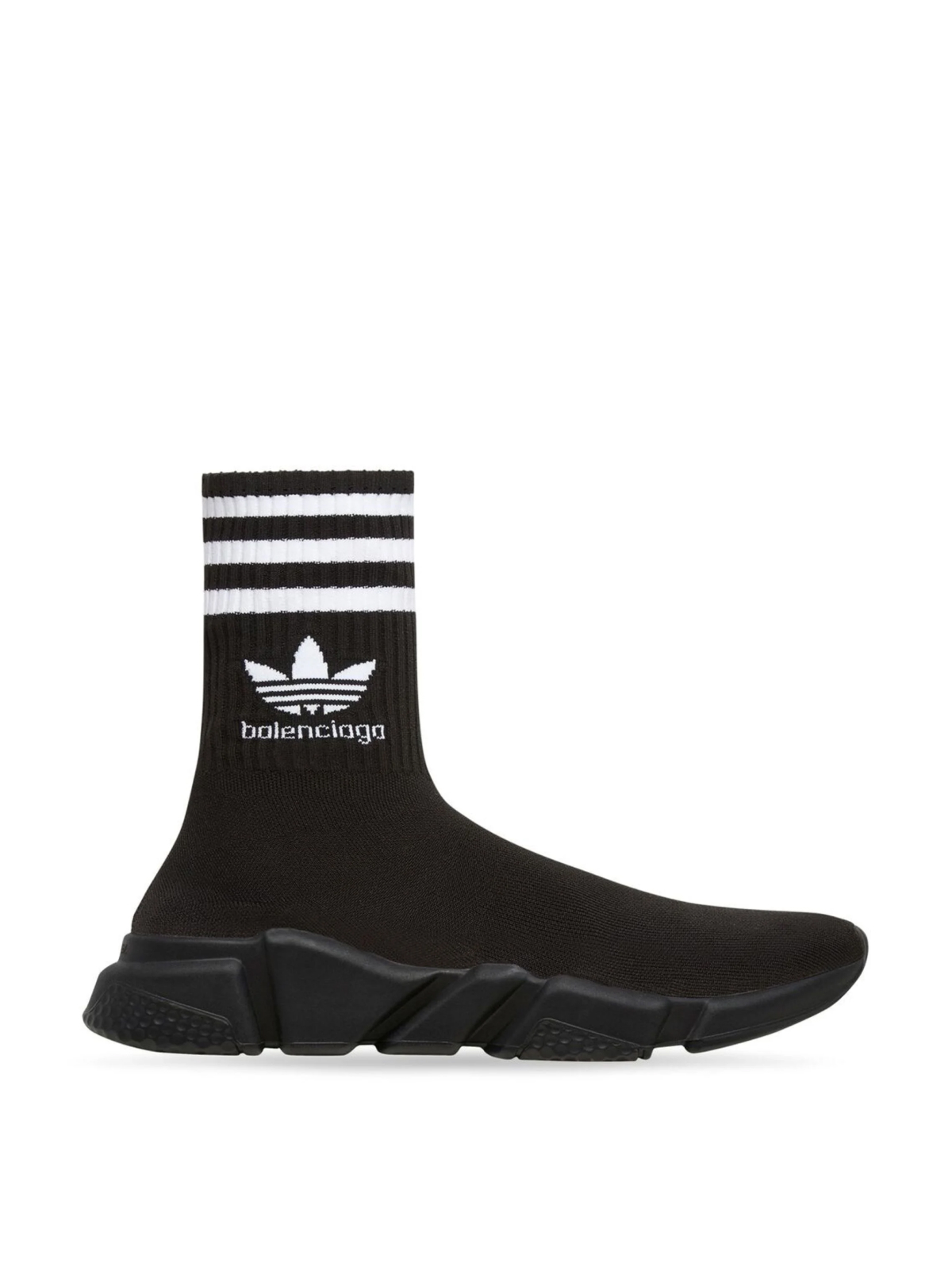 Balenciaga Black Adidas Speed ​​Sneakers