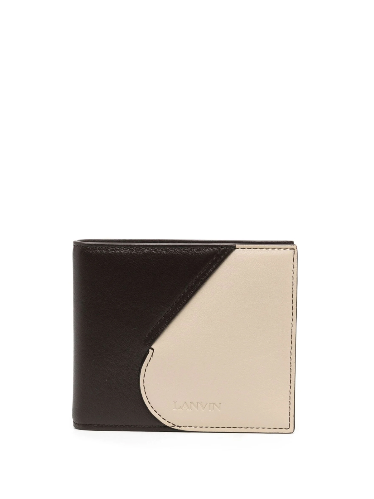 Lanvin Hobo Tie Logo Bifold Wallet