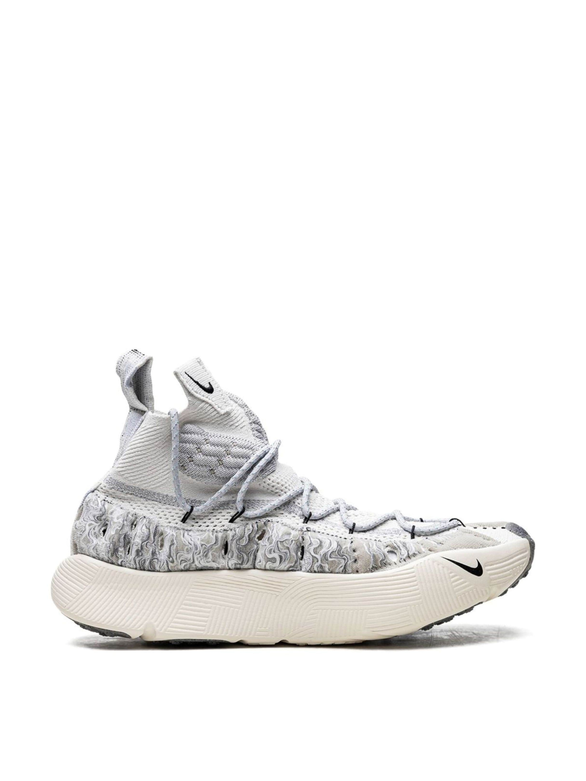 Nike Phantom and Black Coconut Milk Ispa Sense Flyknit Sneakers