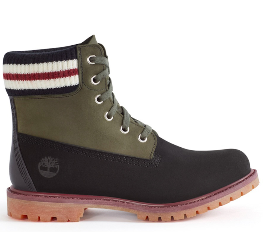 Timberland 6inch Black and Green Marni Premium Boots