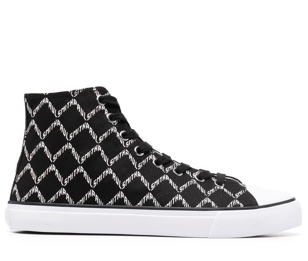 Paul Smith Carver Logo High Top Sneakers