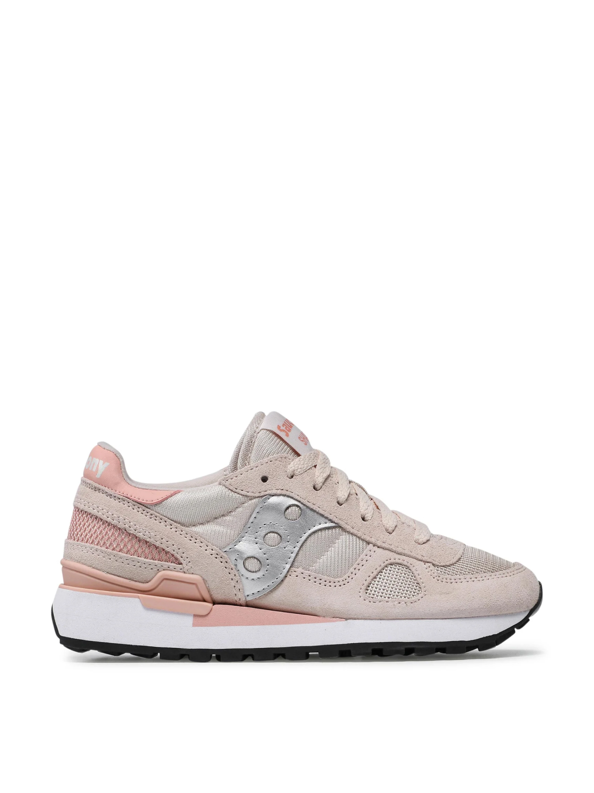 Saucony  Tan and Peach Shadow Original Sneakers