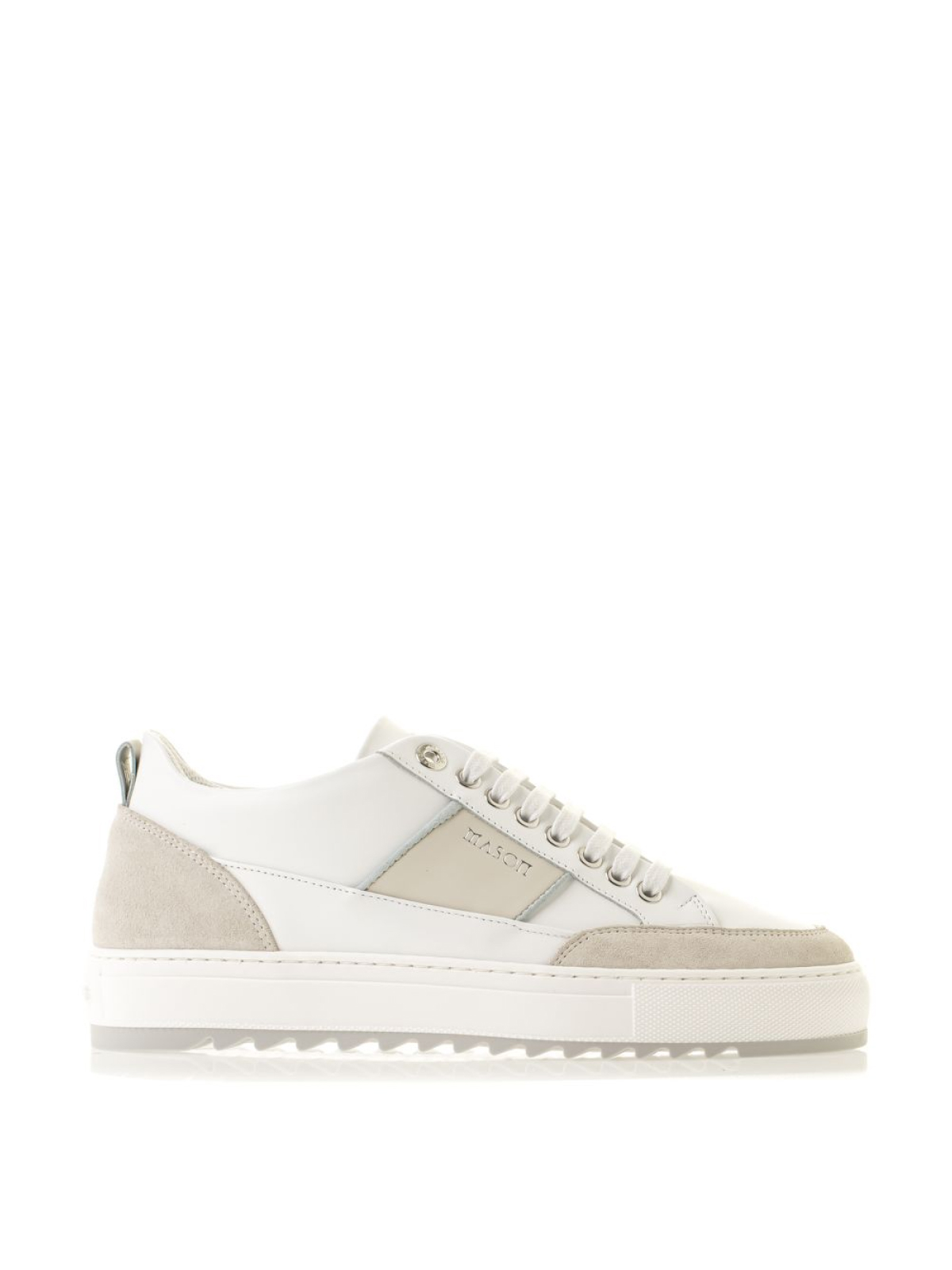 MASON GARMENTS White Tia Sport Low Top Sneakers